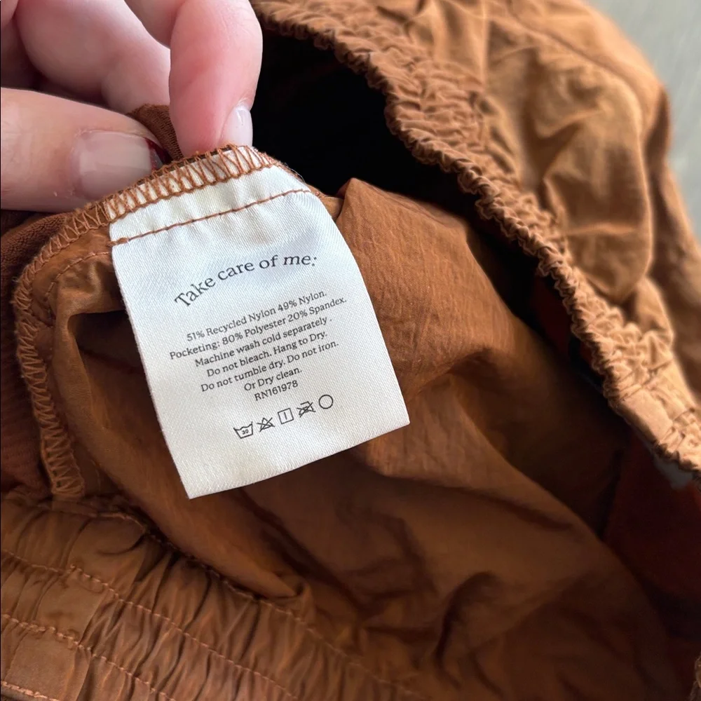 Women's Athletic Shorts in Brown - Lightweight Performance